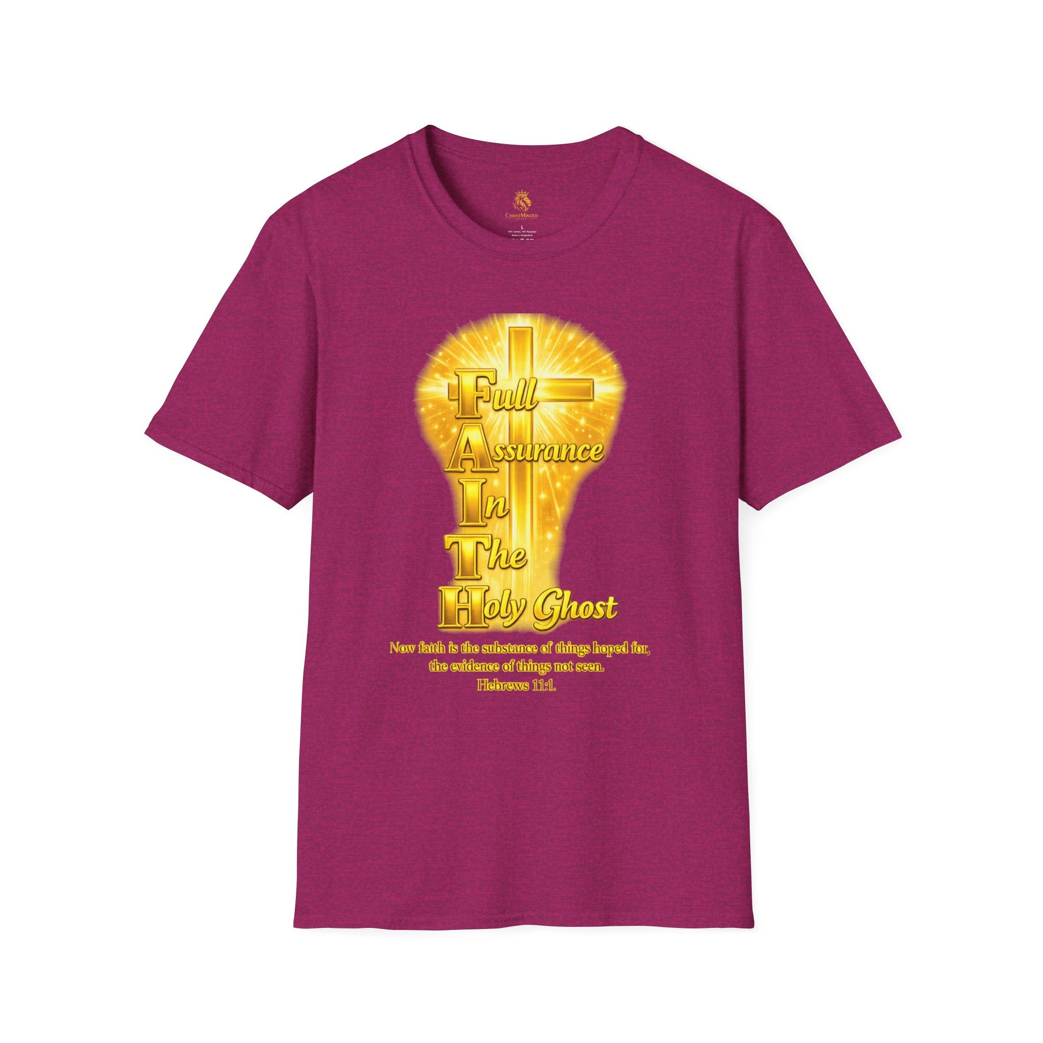 FAITH Acronym Tee | Hebrews 11:1 Scripture Tee