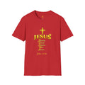 JESUS Acronym Christian T‑Shirt | John 3:16 Scripture Tee