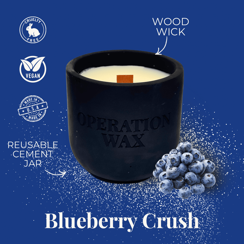 Blueberry Crush Scented Candle