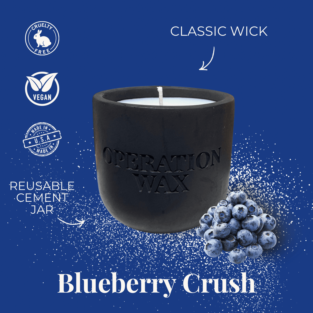 Blueberry Crush Scented Candle