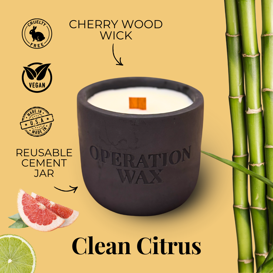 Clean Citrus Scented Candle