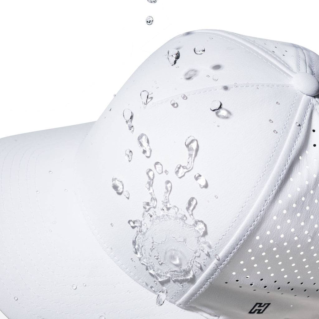 Cross Performance 5-Panel Hat  |  Black PVC Christian Flexfit® Snapback