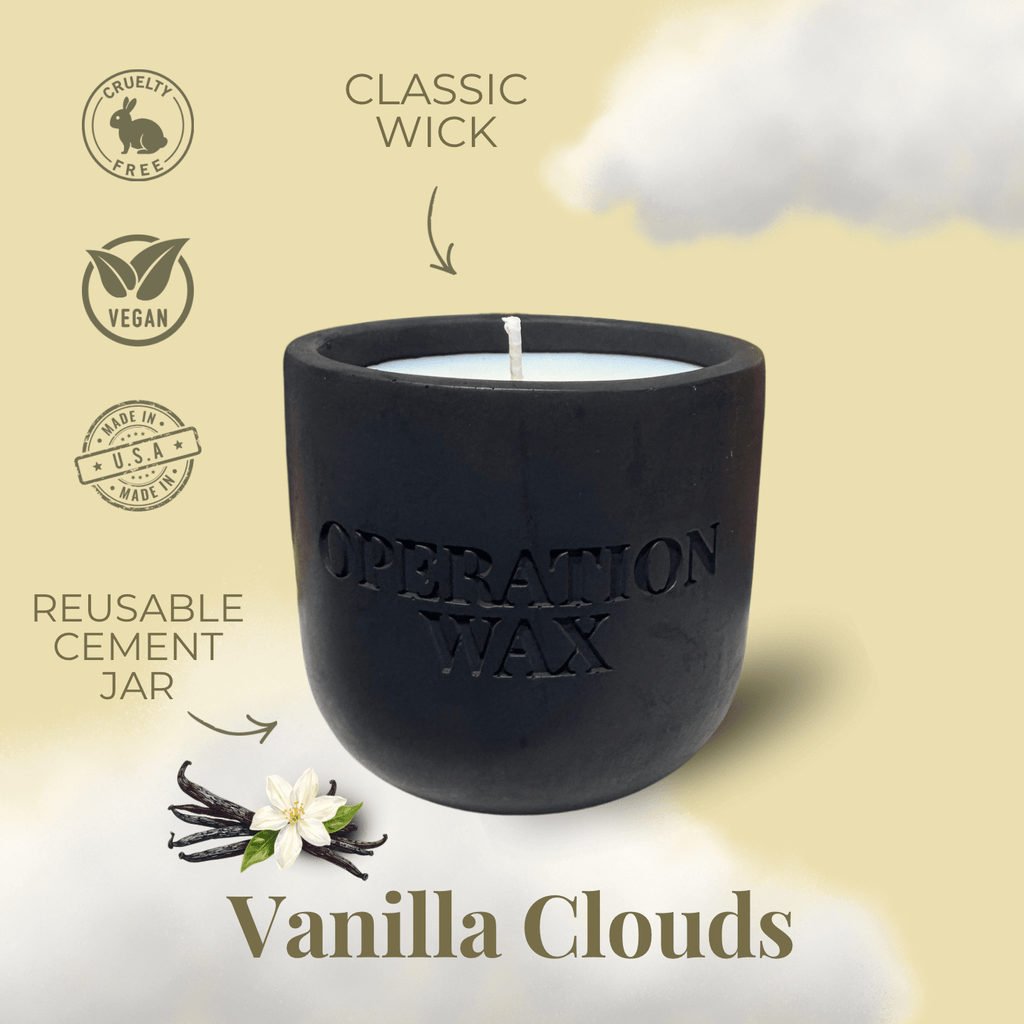 Vanilla Clouds Scented Candle